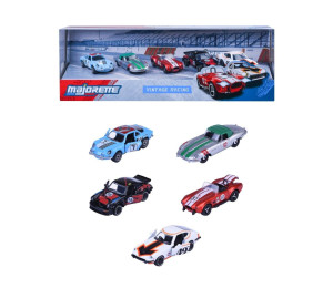 Majorette Vintage Racing 5-pak