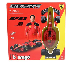Ferrari Formula Model Kit With Helmet & Stand