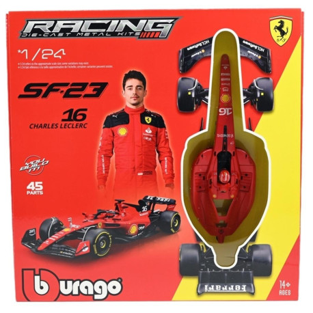 Ferrari Formula Model Kit With Helmet &amp; Stand