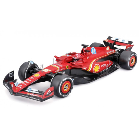 Ferrari Formula With Helmet &amp; Plastic Stand