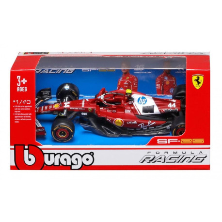 Ferrari Formula Without Helmet &amp; Plastic Stand