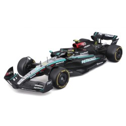 Formula With Helmet & Plastic Stand Mercedes-Amg