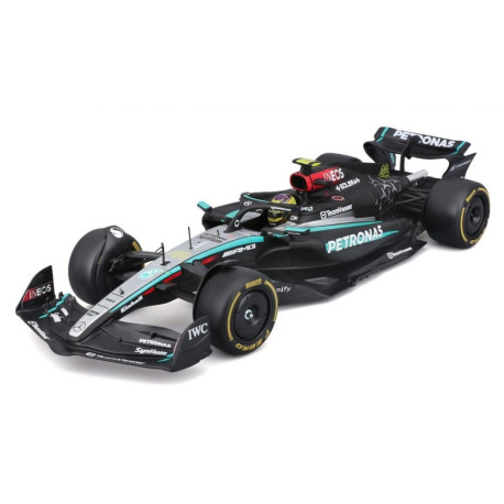 Formula With Helmet &amp; Plastic Stand Mercedes-Amg