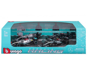 Mercedes-Amg 4 Pack Wthout Helmet And Stand