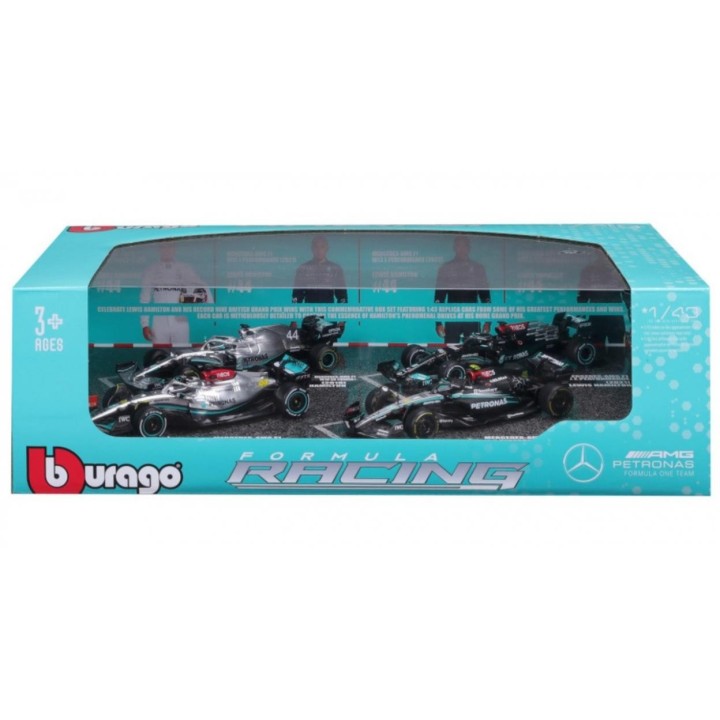 Mercedes-Amg 4 Pack Wthout Helmet And Stand