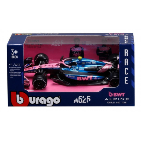 Formula Without Helmet &amp; Plastic Stand Alpine A525