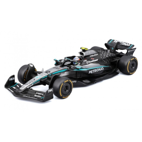 Formula With Helmet &amp; Plastic Stand Mercedes-Amg
