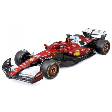 Ferrari Formula With Helmet &amp; Plastic Stand SF-25