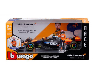 Formula With Figure Mclaren Team MCL38