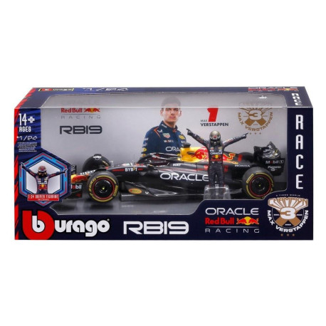 Race Formula W/Driver Figure - Oracle Red Bull RB