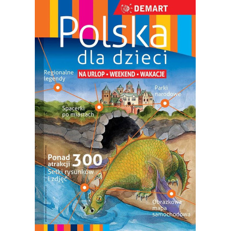 Polska dzieci przewodnik + atlas