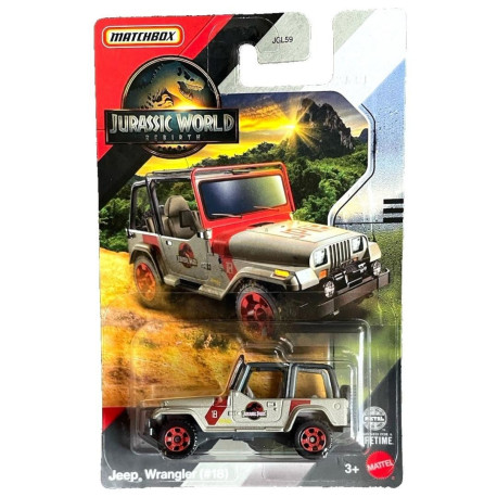 Matchbox Jurassic World Metalowy pojazd mix