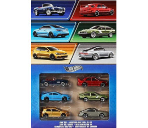 Hot Wheels - Euro Style Multipack