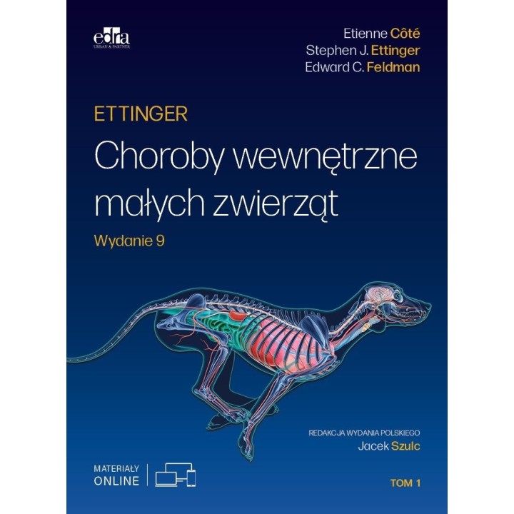 Ettinger. Choroby wewnętrzne małych zwierząt T.1