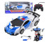 Auto robot 2W1 radiowóz policyjny R/C 1:18