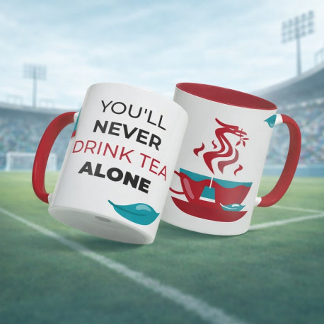 Kubek piłkarski (330 ml) You ll Never Drink Alone
