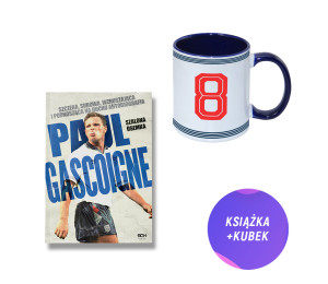 Paul Gascoigne. Szalona ósemka. Autobiografia (książka + kubek nr 8 Gascoigne Anglia)