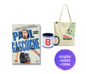 Paul Gascoigne. Szalona ósemka. Autobiografia (książka + torba bawełniana Gool! + kubek Gascoigne)