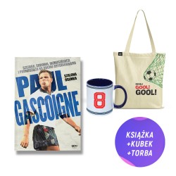 Paul Gascoigne. Szalona ósemka. Autobiografia (książka + torba bawełniana Gool! + kubek Gascoigne)