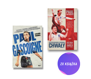 Paul Gascoigne. Szalona ósemka + W poszukiwaniu zaginionej chwały (2x książka + zakładka)