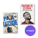 Paul Gascoigne + Patrice Evra (2x książka)
