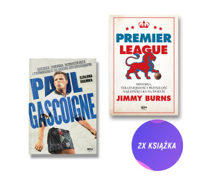 Paul Gascoigne. Szalona ósemka + Premier League. Historia, teraźniejszość i przyszłość... (2x książka)