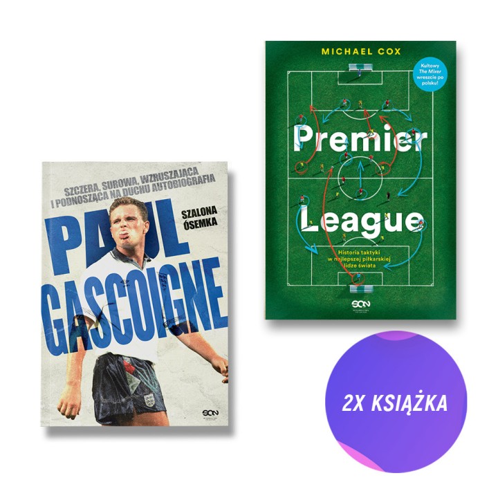 Paul Gascoigne. Szalona ósemka + Premier League. Historia taktyki (2x książka)