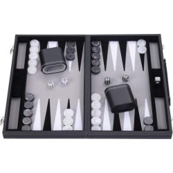 Backgammon czarno-biały