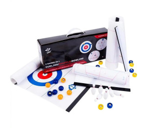 Curling Shuffle Bowling Zestaw Rodzinny 120x28cm