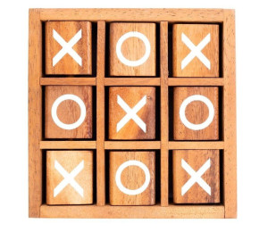 Gra - XO Spin kółko-krzyżyk drewniana