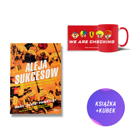 Aleja sukcesów (książka + kubek F1 330 ml czerwony Rajdy Formuły Pierwszej)