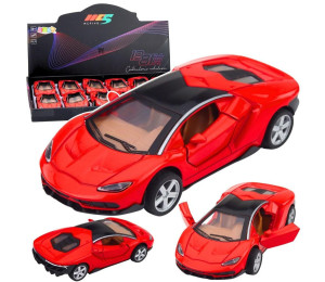 Samochód sportowy światło dźwięk czerwony 1:32