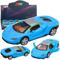 Samochód sportowy światło dźwięk niebieski 1:32