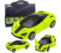 Samochód sportowy światło dźwięk zielony 1:32