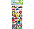 Naklejki 3D Puffy Cars Vehicles HAPPY COLOR