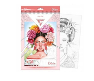 Kolorowanki A4 Odelia Women - Emmanuelle Colin