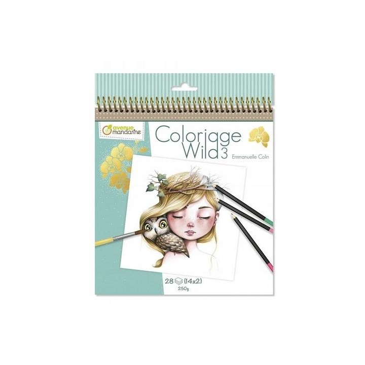 Kolorowanki Wild - Emmanuelle Colin