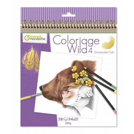 Kolorowanki Wild - Emmanuelle Colin