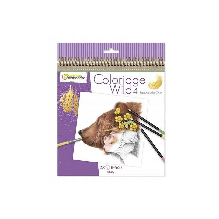Kolorowanki Wild - Emmanuelle Colin