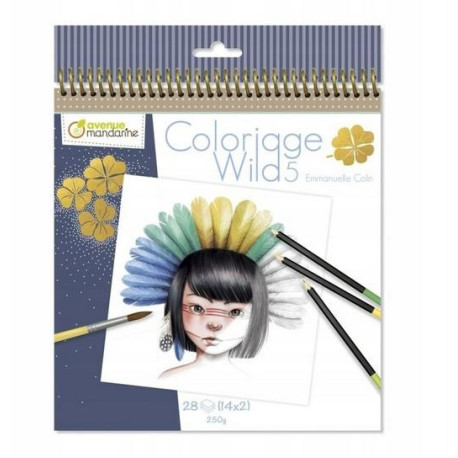 Kolorowanki Wild - Emmanuelle Colin
