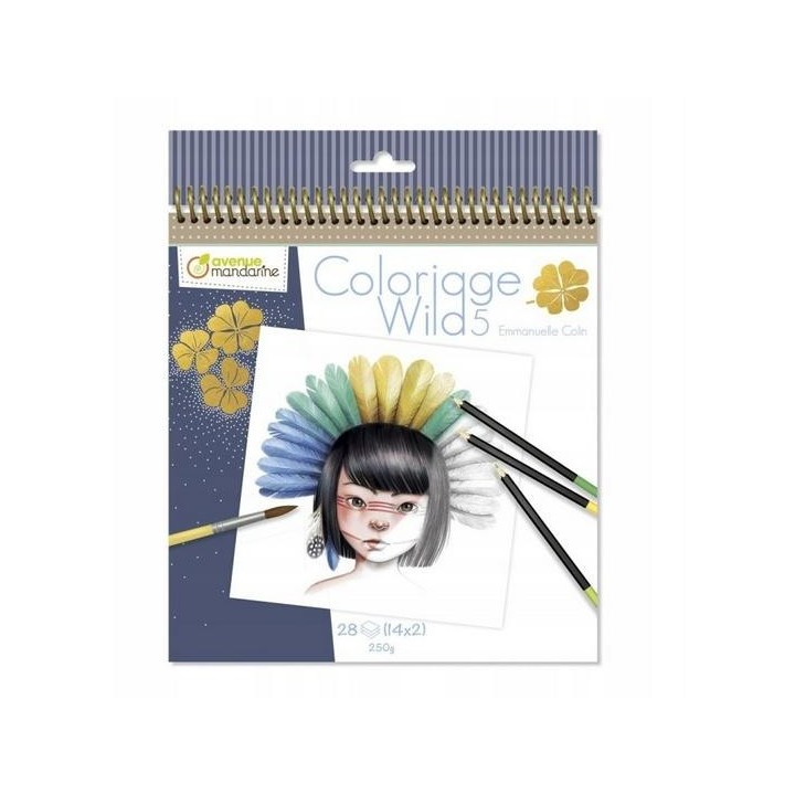Kolorowanki Wild - Emmanuelle Colin