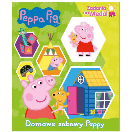 Świnka Peppa. Zadania na medal. Domowe zabawy...