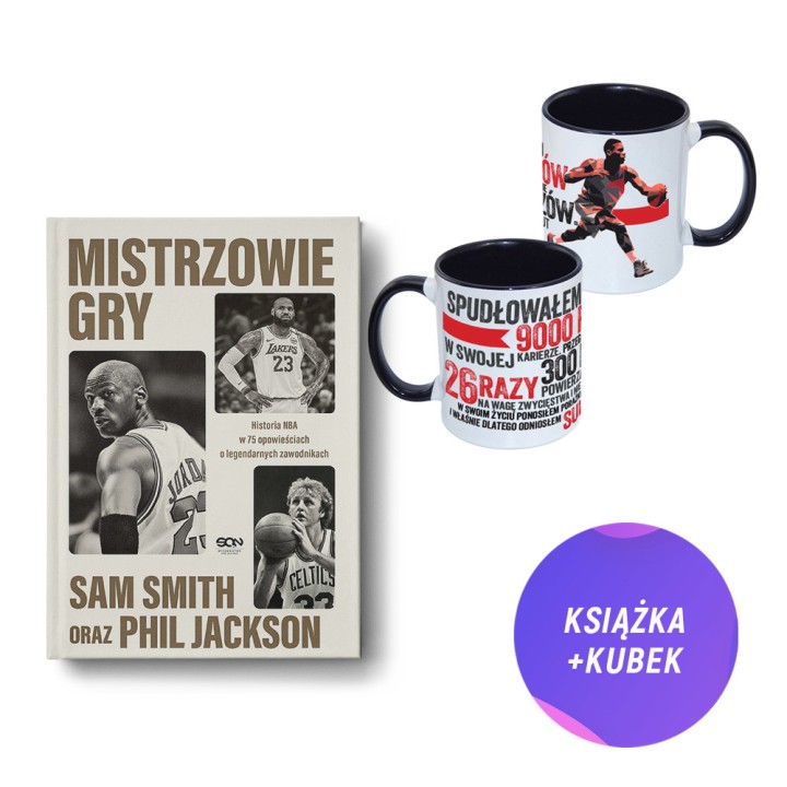 Mistrzowie gry (książka + kubek 330ml spudłowałem ponad 9000 rzutów)