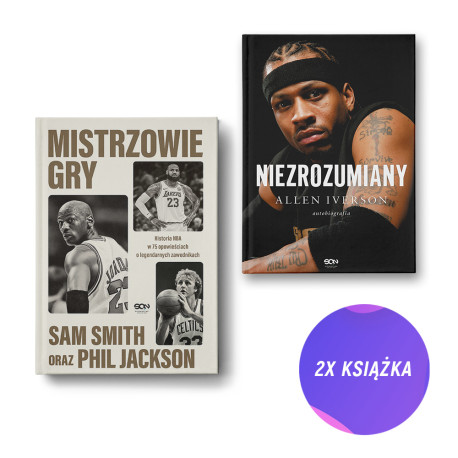 Mistrzowie gry + Allen Iverson (2x książka)