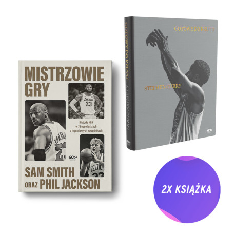 Mistrzowie gry + Stephen Curry (2x książka)