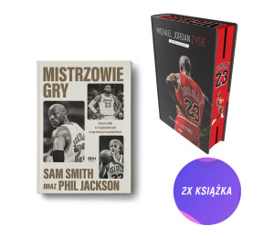  Mistrzowie gry + Michael Jordan. Życie - barwione brzegi (2x książka)