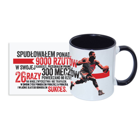 Kubek koszykarski (330 ml) spudłowałem ponad 9000 rzutów