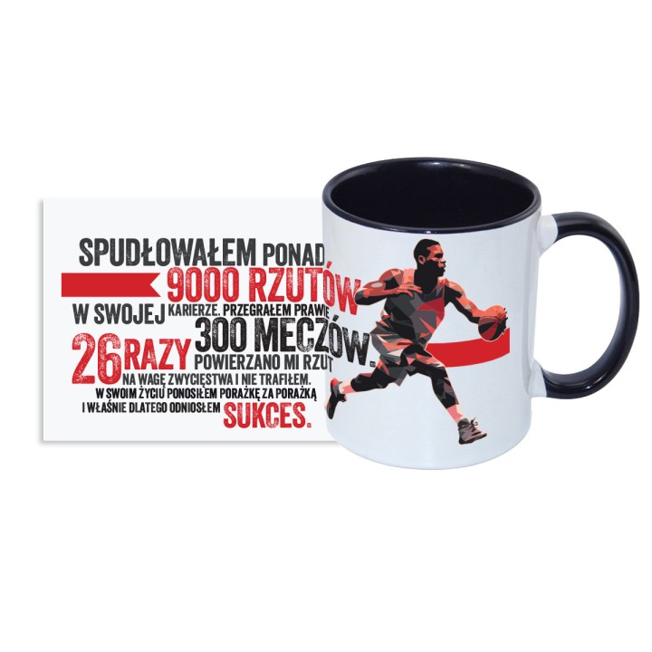 Kubek koszykarski (330 ml) spudłowałem ponad 9000 rzutów