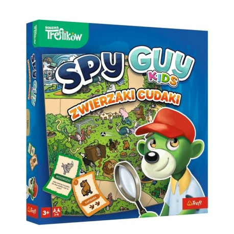 Gra Spy Guy Kids Zwierzaki Cudaki TREFL