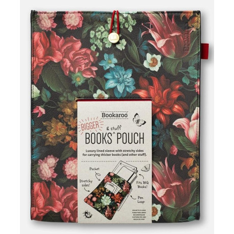 Bookaroo Books &amp; Stuff etui na książkę Kwiaty